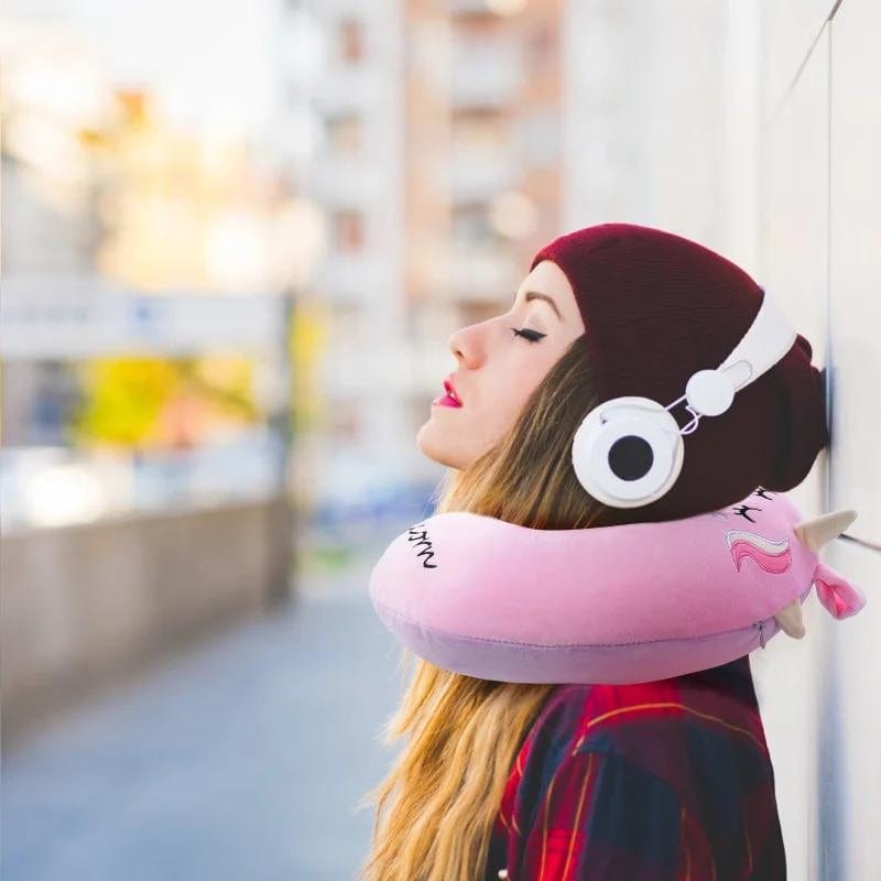 Coussin Cou Voyage Enfant Univers du Voyage