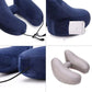 Bleu Coussin De Voyage Avion Univers du Voyage