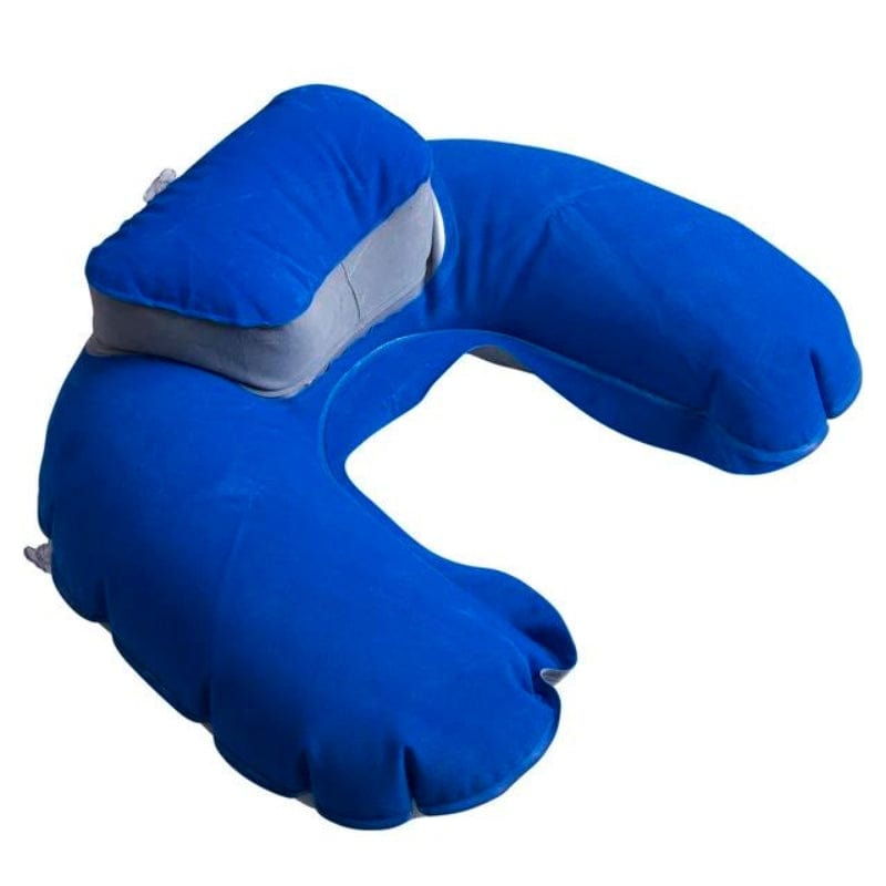 Bleu Coussin De Voyage Gonflable Univers du Voyage