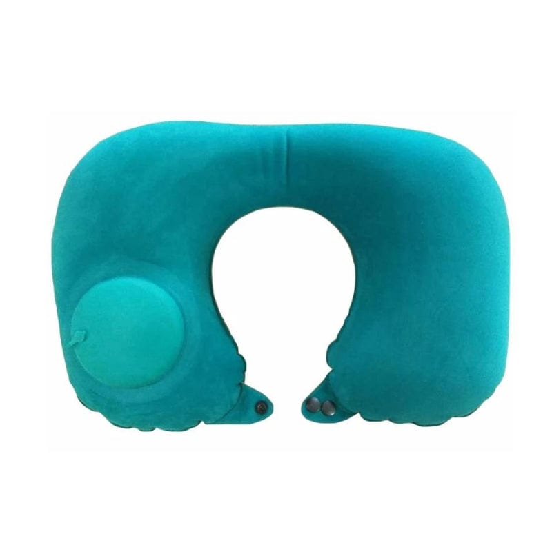 Bleu Coussin de Voyage Nuque Gonflable Univers du Voyage
