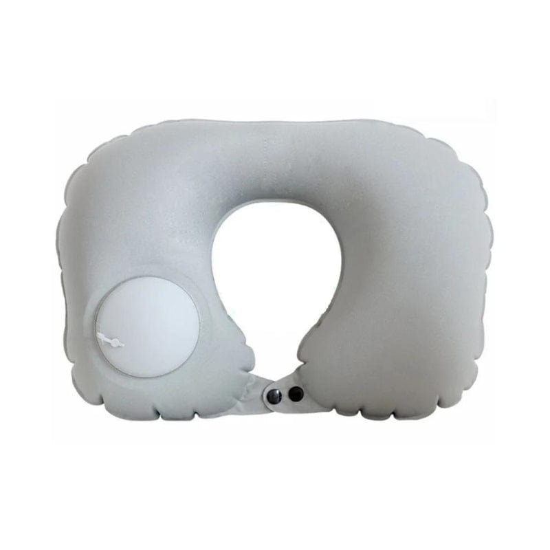 Gris Coussin de Voyage Nuque Gonflable Univers du Voyage