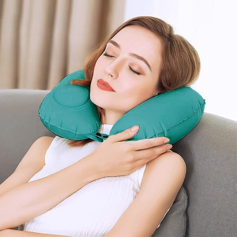 Coussin de Voyage Nuque Gonflable Univers du Voyage