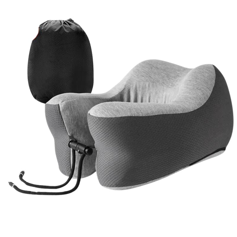 Gris Coussin Nuque Voyage Univers du Voyage