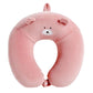 Rose Coussin Nuque Voyage pour Enfant Univers du Voyage