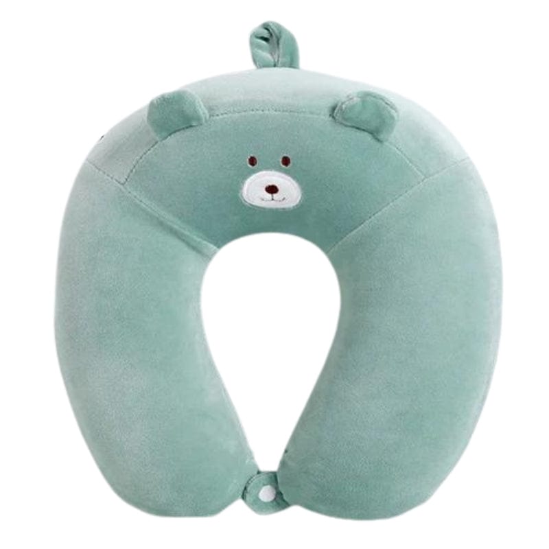 Vert Coussin Nuque Voyage pour Enfant Univers du Voyage