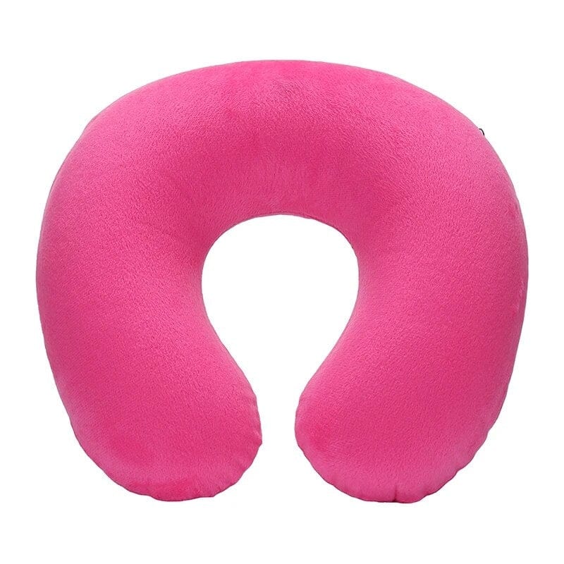 Fushia Coussin Tour De Cou Gonflable Voyage Univers du Voyage