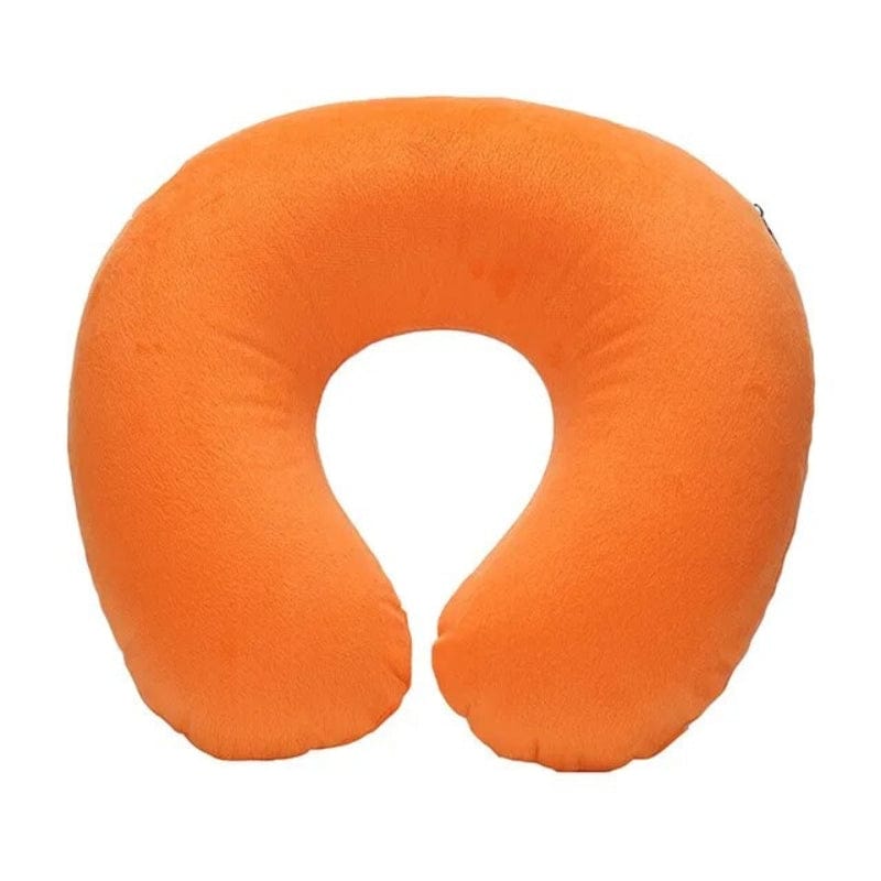 Orange Coussin Tour De Cou Gonflable Voyage Univers du Voyage