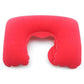 Rouge Coussin Tour De Cou Gonflable Voyage Univers du Voyage