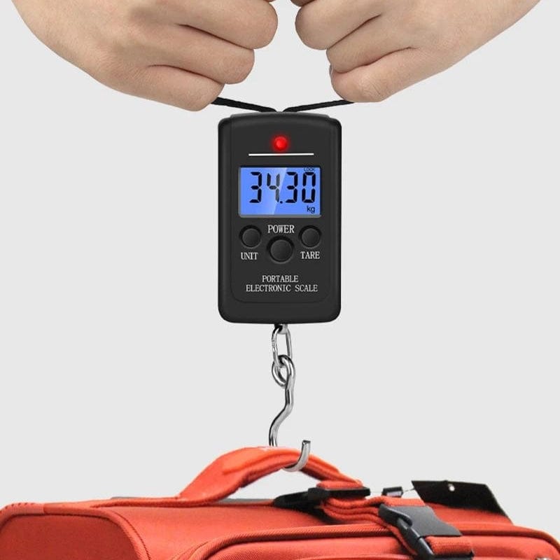 Noir Crochet Pèse Bagage Univers du Voyage