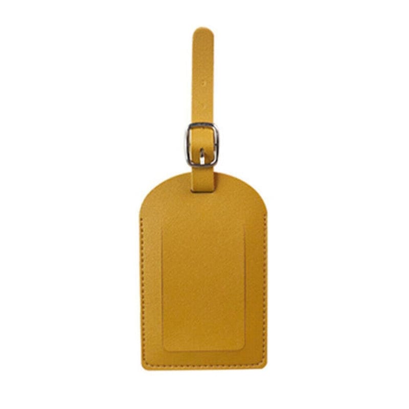 Jaune 1 Pièce Etiquette À Bagage Luxe Univers du Voyage
