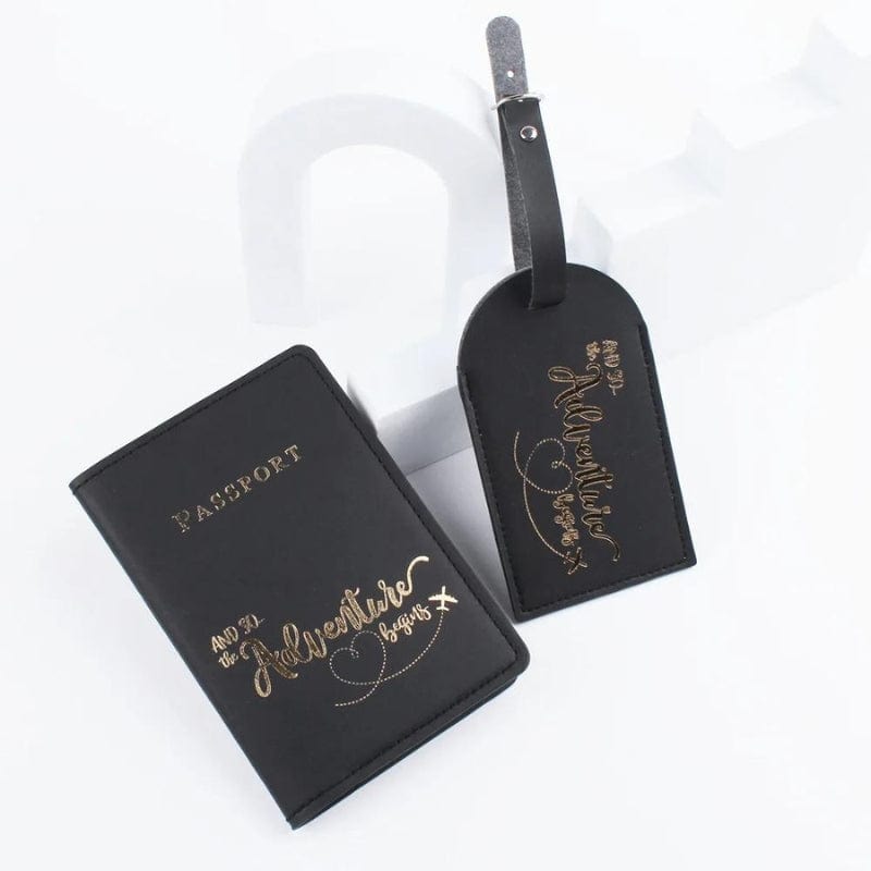 Etiquette Bagage Et Etui Passeport Univers du Voyage