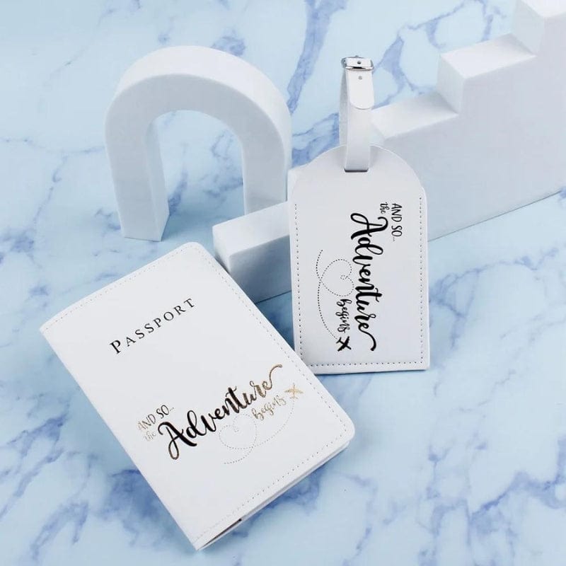 Etiquette Bagage Et Etui Passeport Univers du Voyage