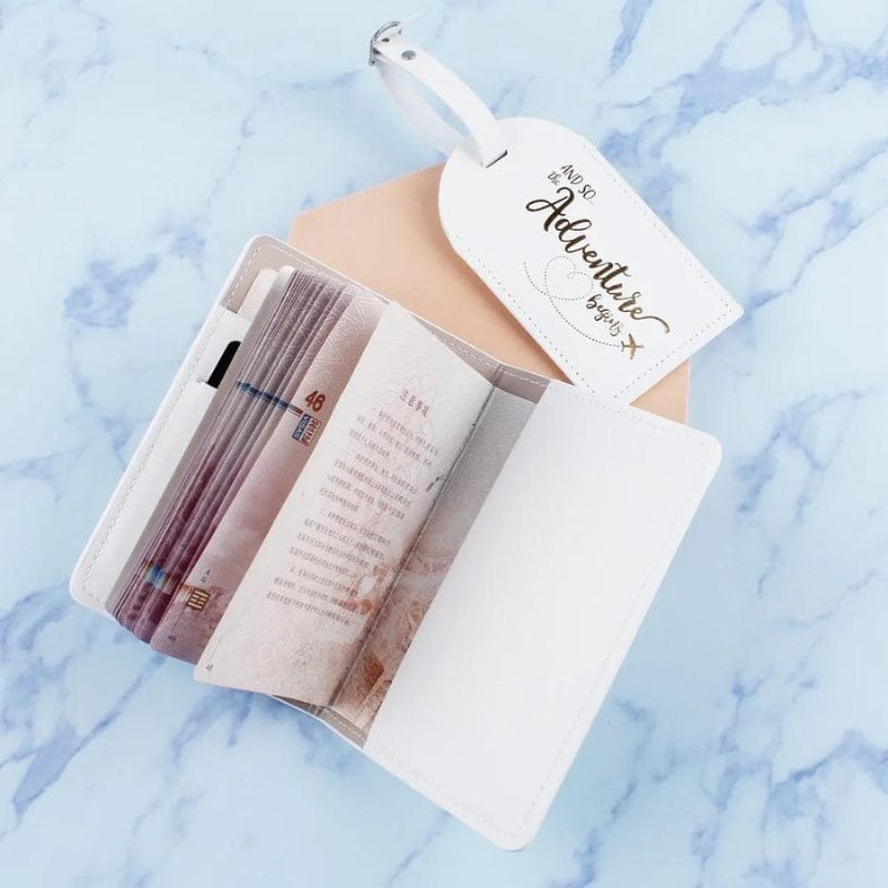 Etiquette Bagage Et Etui Passeport Univers du Voyage