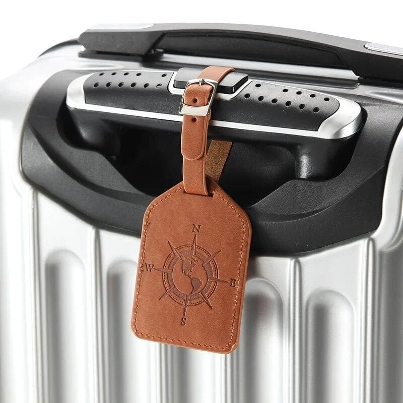 Étiquette Bagage Simili Univers du Voyage