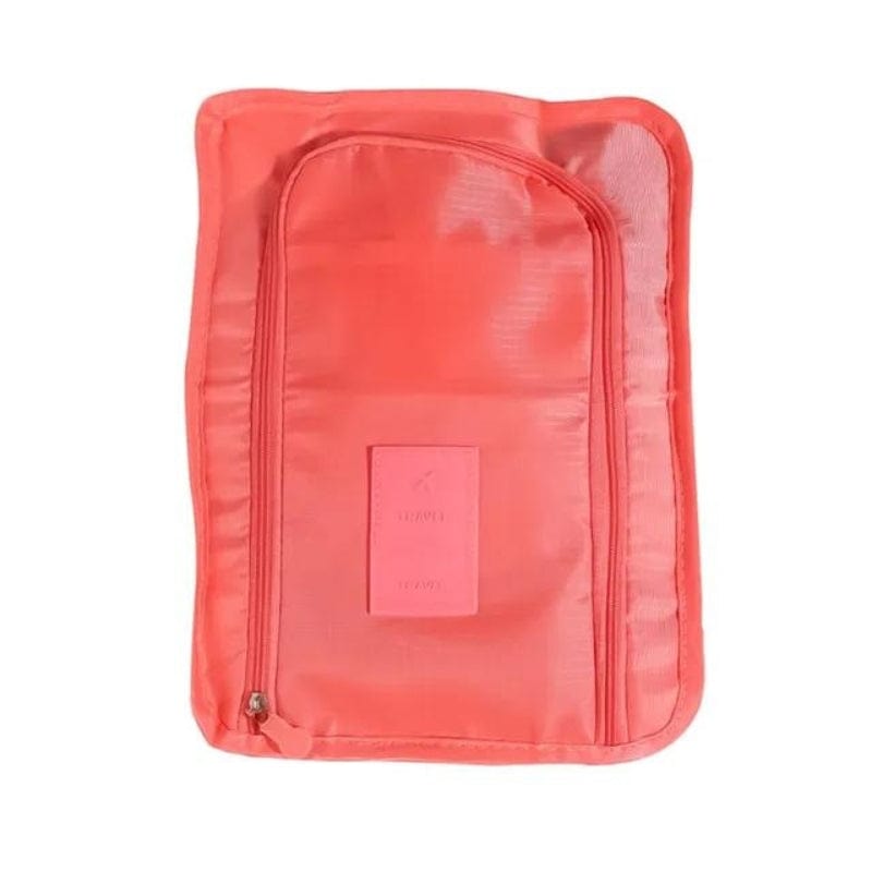 Rose Etui A Chaussure De Voyage Univers du Voyage