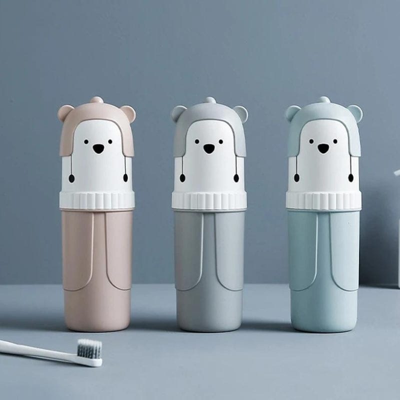 Etui Brosse à Dents Enfant Univers du Voyage