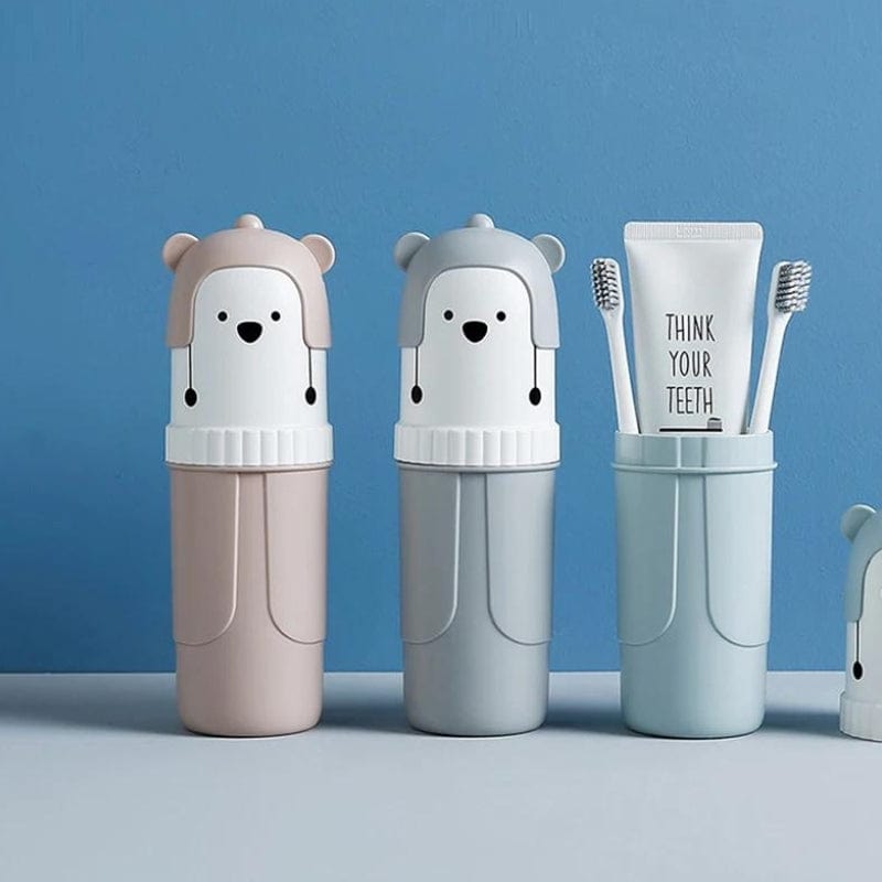 Etui Brosse à Dents Enfant Univers du Voyage