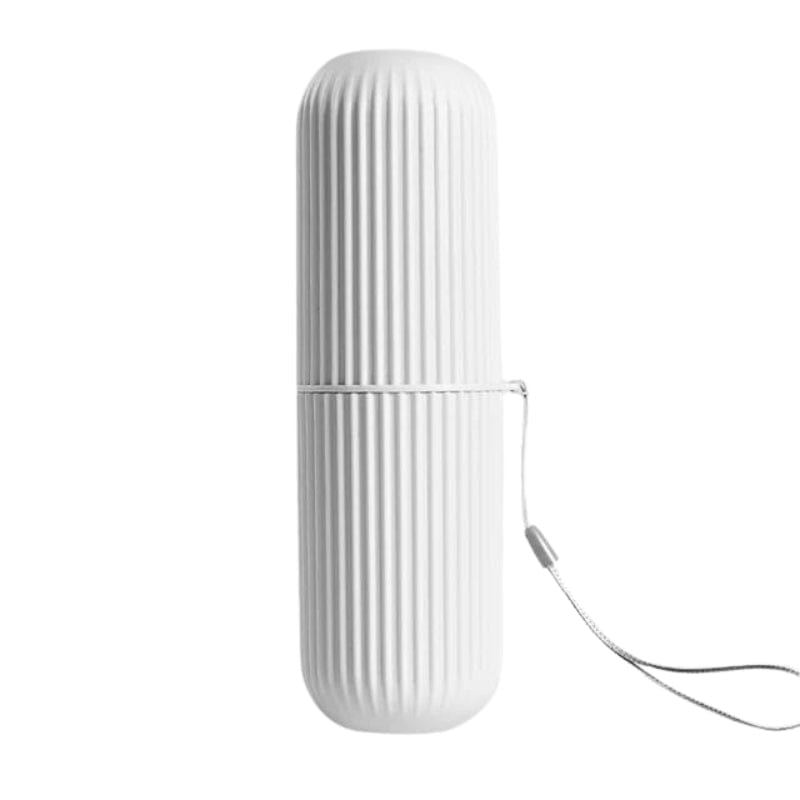 Blanc Etui Brosse à Dents Voyage Univers du Voyage