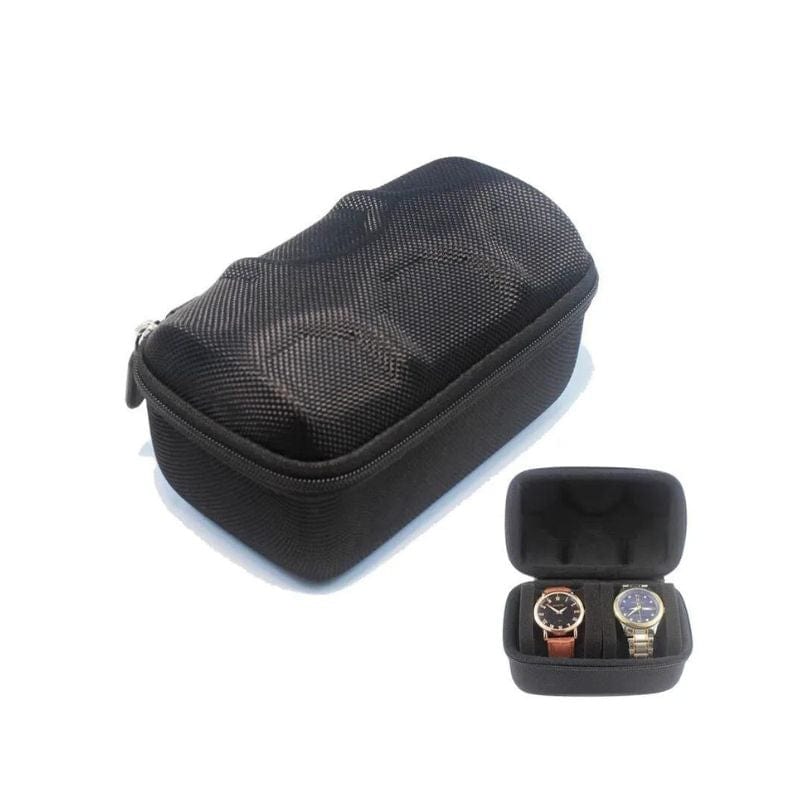 Noir Etui de Voyage pour Montres Noir Univers du Voyage