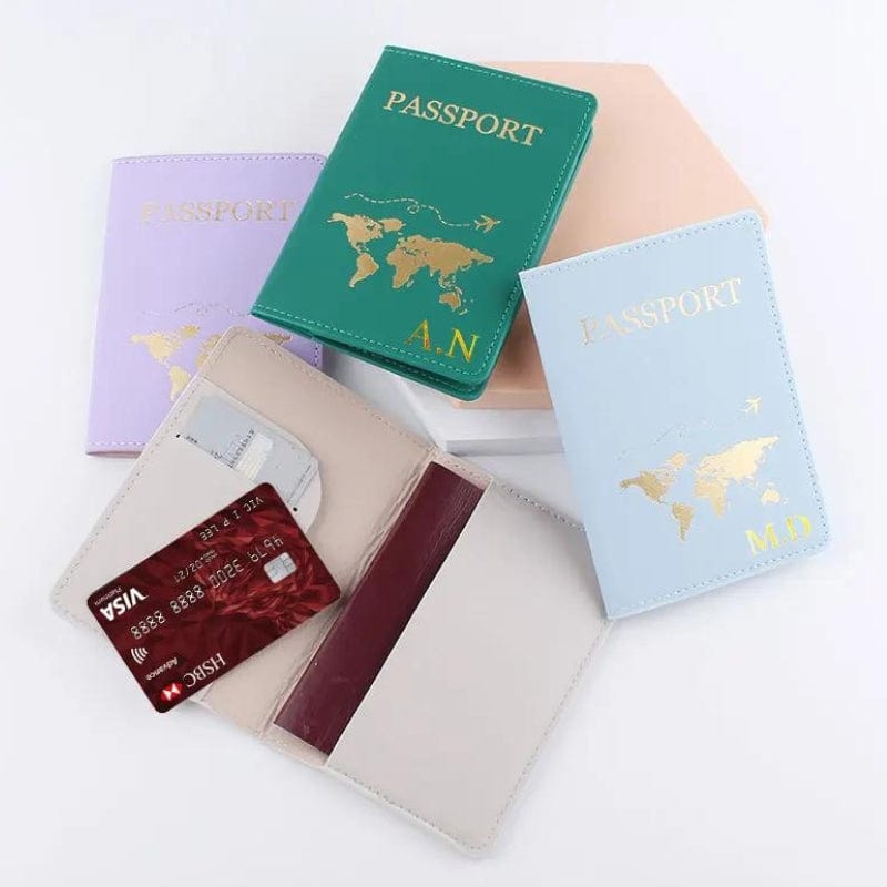Etui Passeport Personnalisable Univers du Voyage