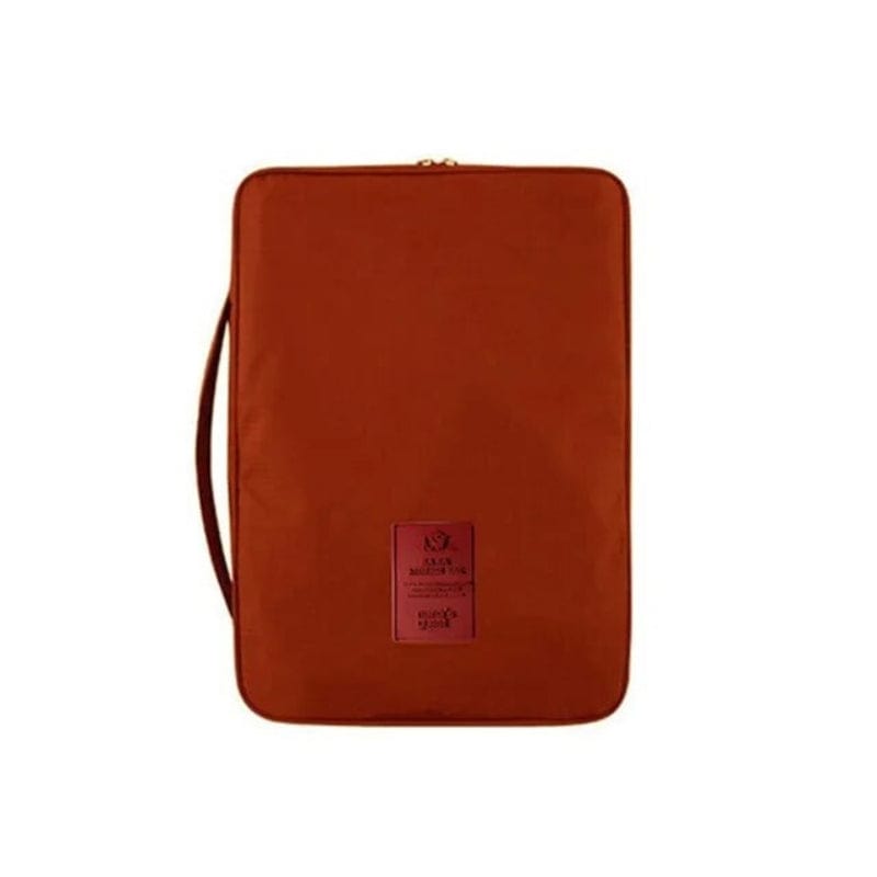 Orange Etui pour Chemise Voyage Univers du Voyage