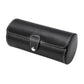 Noir Etui pour Montres de Voyage en Simili Univers du Voyage