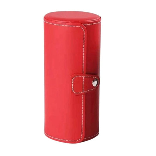 Rouge Etui pour Montres de Voyage en Simili Univers du Voyage