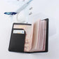 Etui Protège Passeport PU Personnalisé Univers du Voyage
