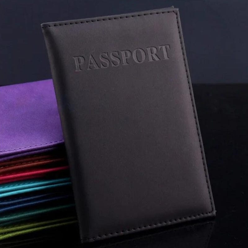 Etui Protège Passeport Univers du Voyage