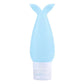 Bleu / 48ml Flacon Vide pour Voyage en Silicone Univers du Voyage