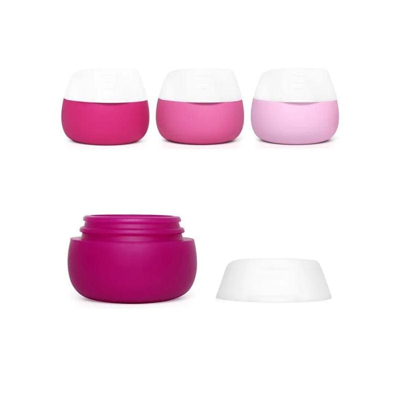 Rose Flacon Vide Voyage pour Crème Univers du Voyage