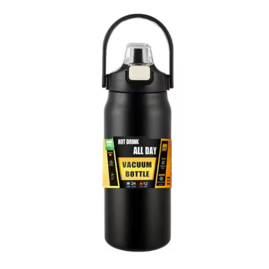 Noir / 800ml Gourde 1L Univers du Voyage