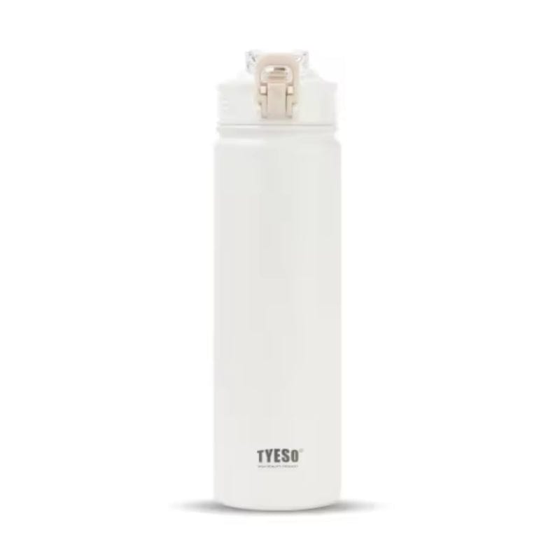 Blanc / 750ML Gourde Acier Inoxydable Univers du Voyage