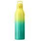 Jaune et Vert / 600 ml Gourde Inox Univers du Voyage