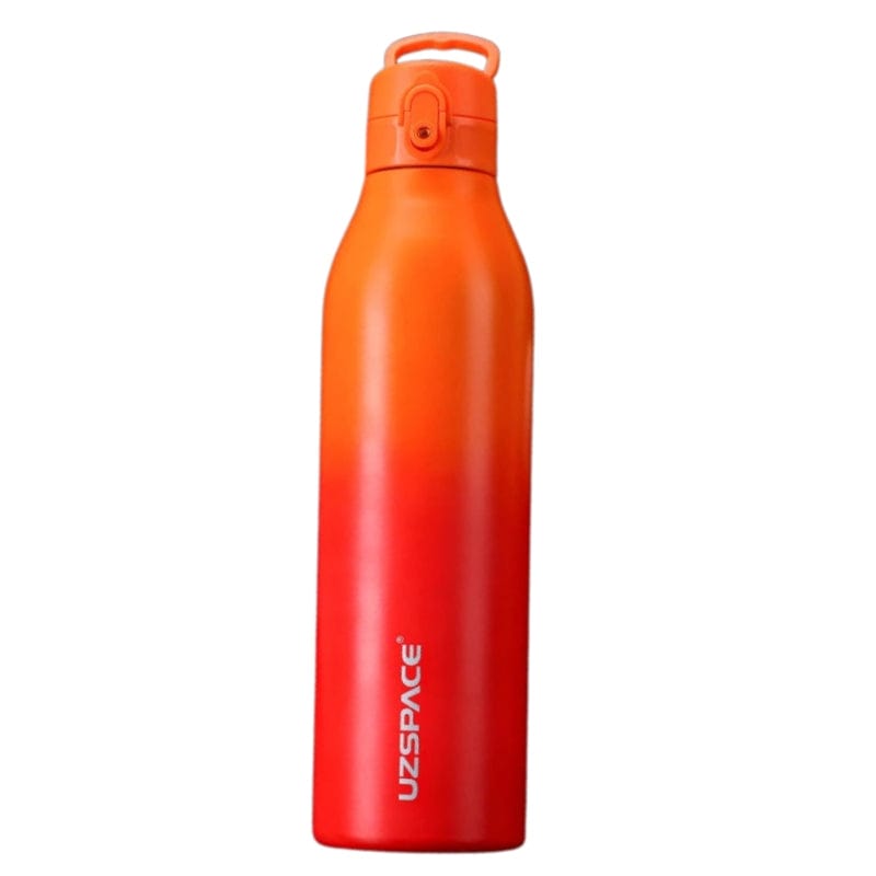 Orange et Rouge / 600 ml Gourde Inox Univers du Voyage
