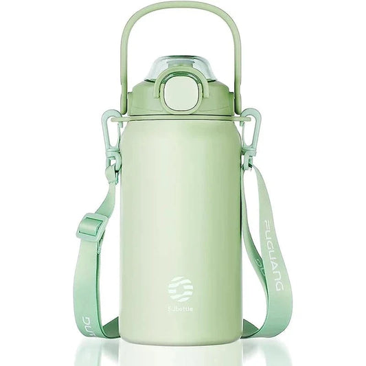 Vert / 1300ml Gourde Isotherme Grande Capacité Univers du Voyage
