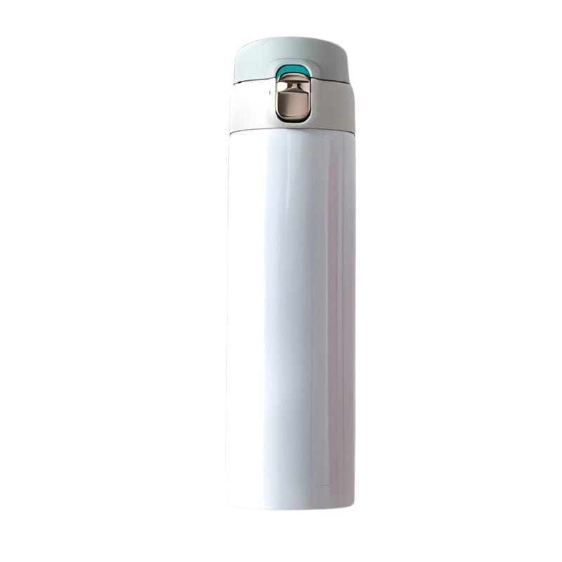 Blanc / 500ml Gourde Isotherme Thermos Univers du Voyage