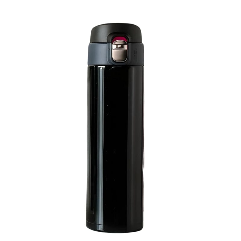 Noir / 500ml Gourde Isotherme Thermos Univers du Voyage