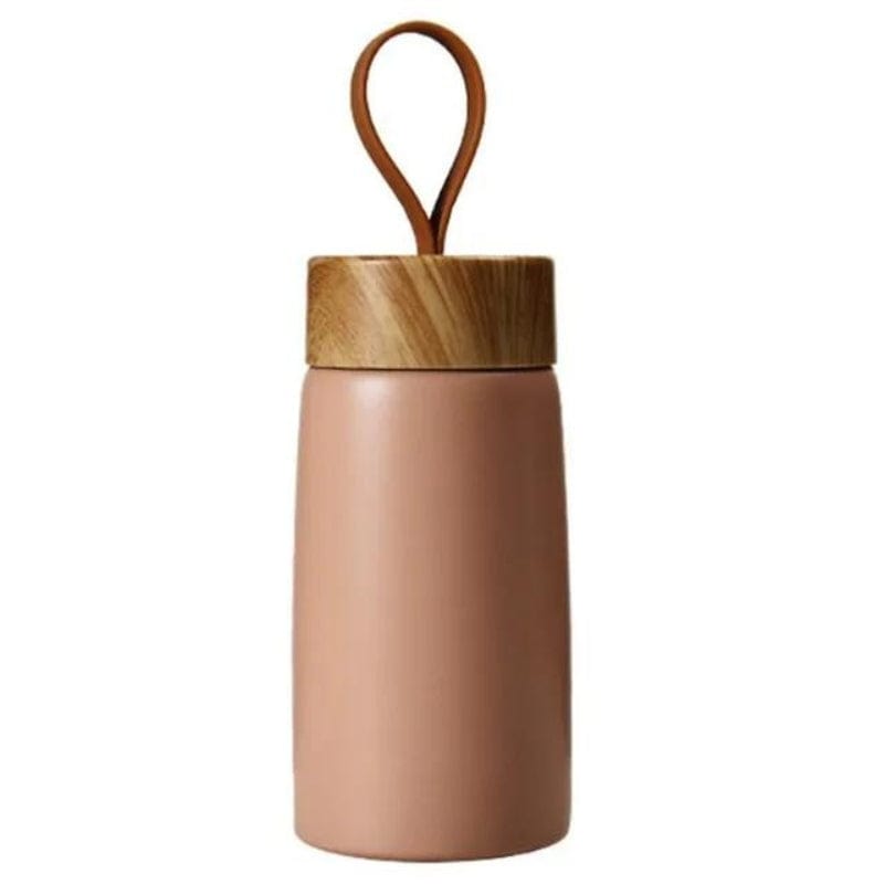 Rose Gourde Thermos Univers du Voyage