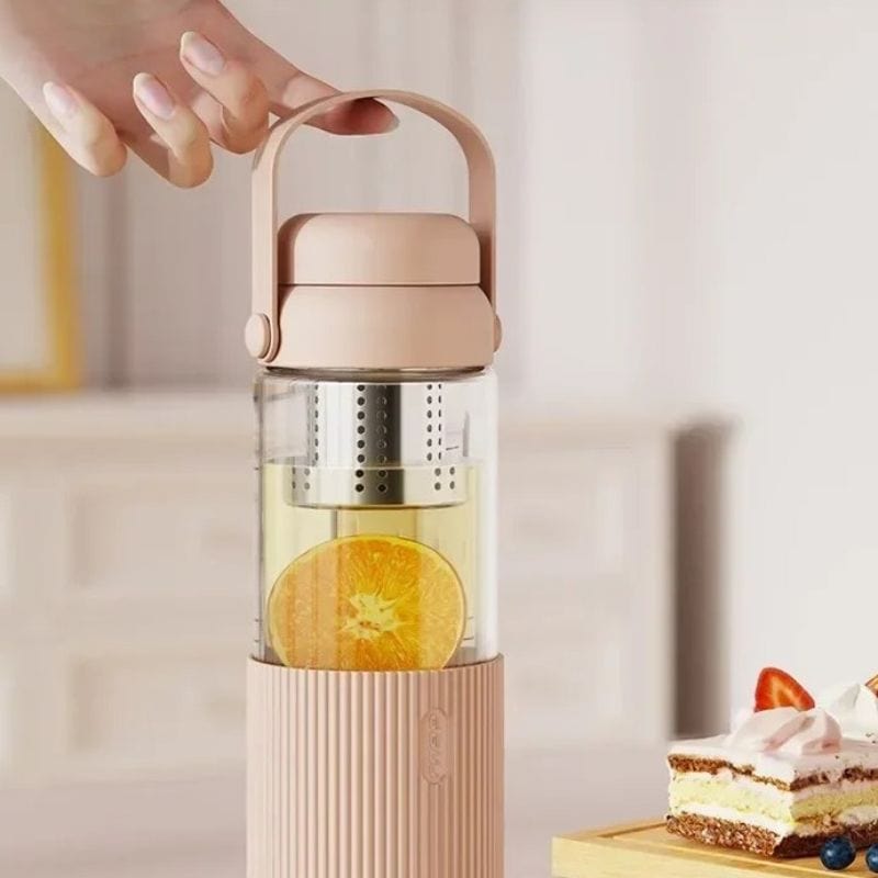 Gourde Verre Infuseur Univers du Voyage