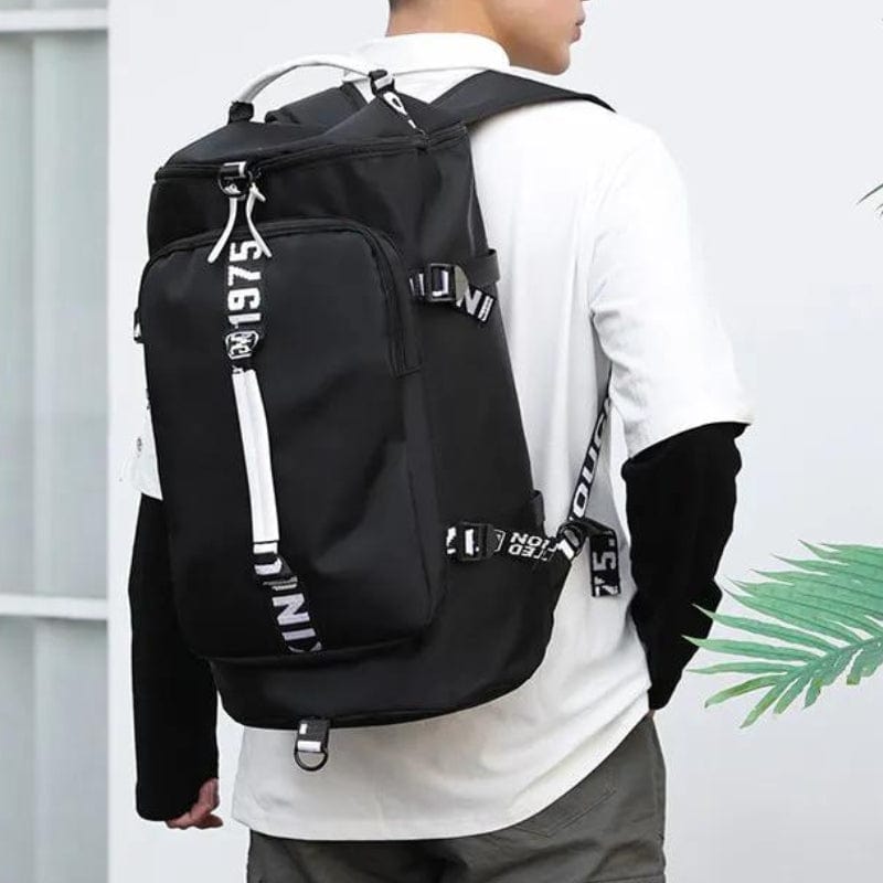 Grand Sac à Dos Bandoulière Univers du Voyage