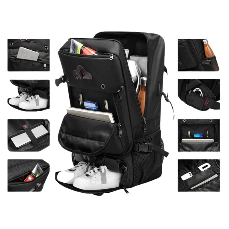 Grand Sac à Dos de Voyage Univers du Voyage