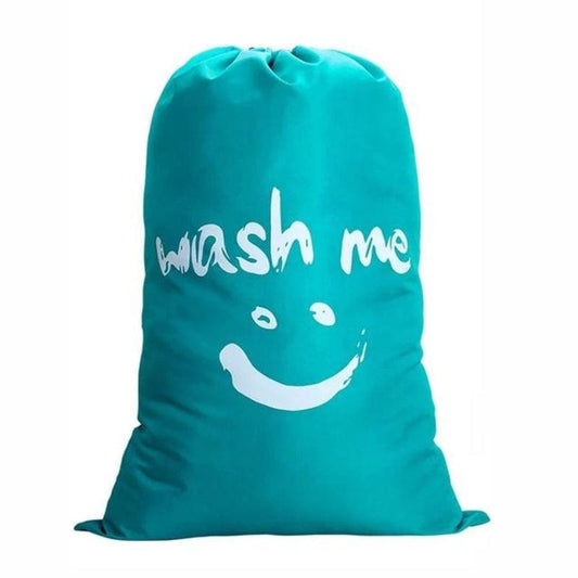 Bleu / Wash me Grand Sac à Linge Sale Voyage Univers du Voyage