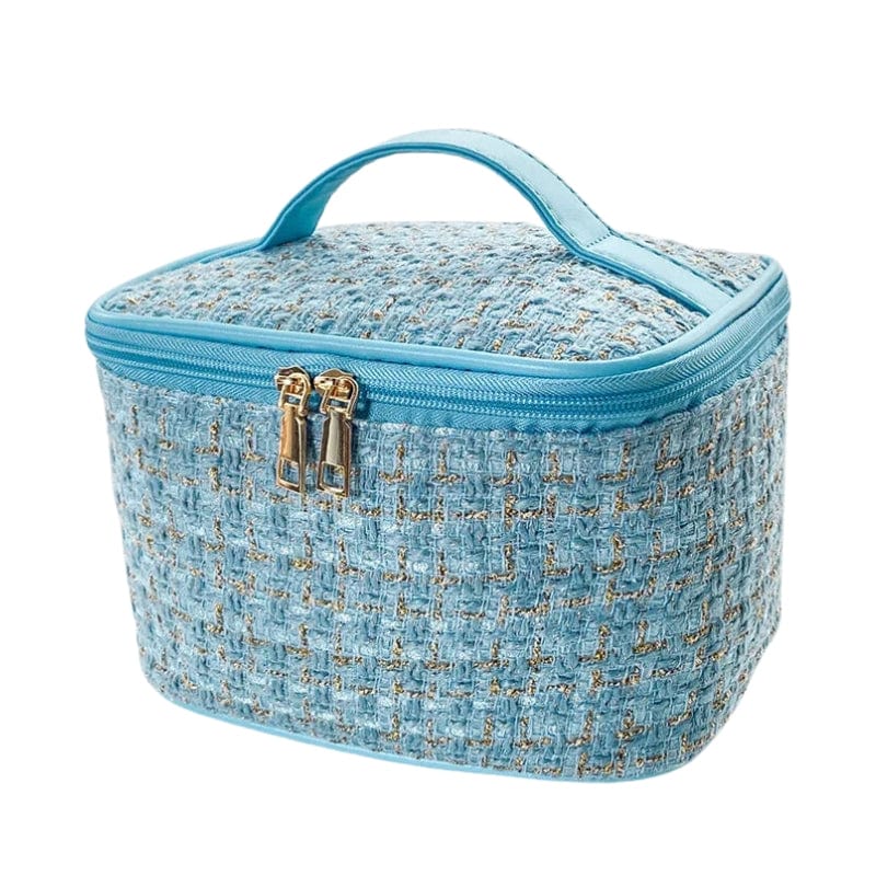 Bleu Clair Grand Vanity Souple Univers du Voyage