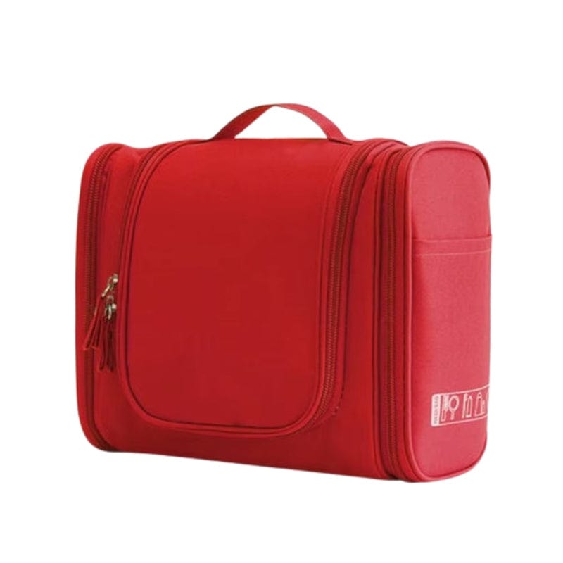 Rouge Grande Trousse De Toilette à Suspendre Univers du Voyage