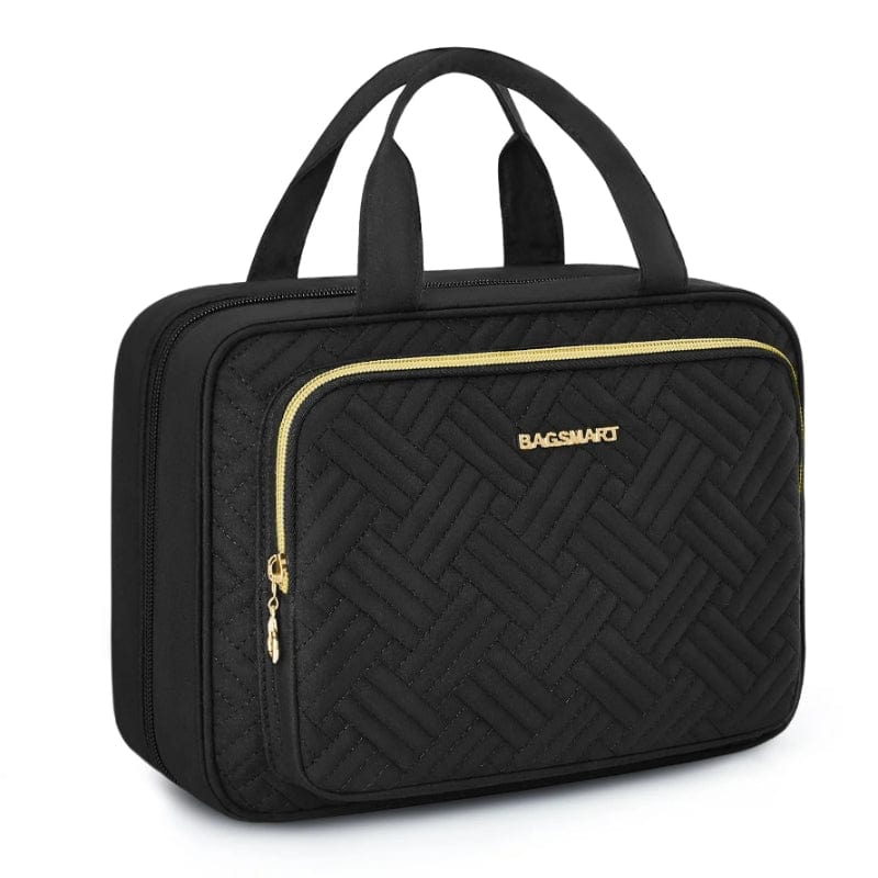 Noir Grande Trousse De Toilette Femme Luxe Univers du Voyage