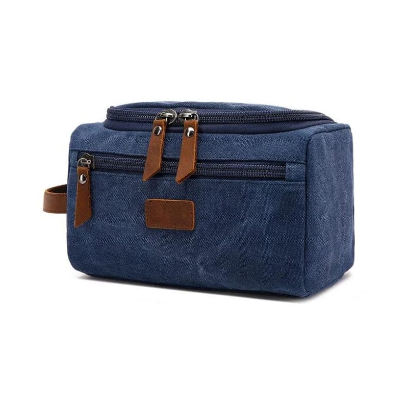 Bleu Grande Trousse de Toilette pour Homme Univers du Voyage