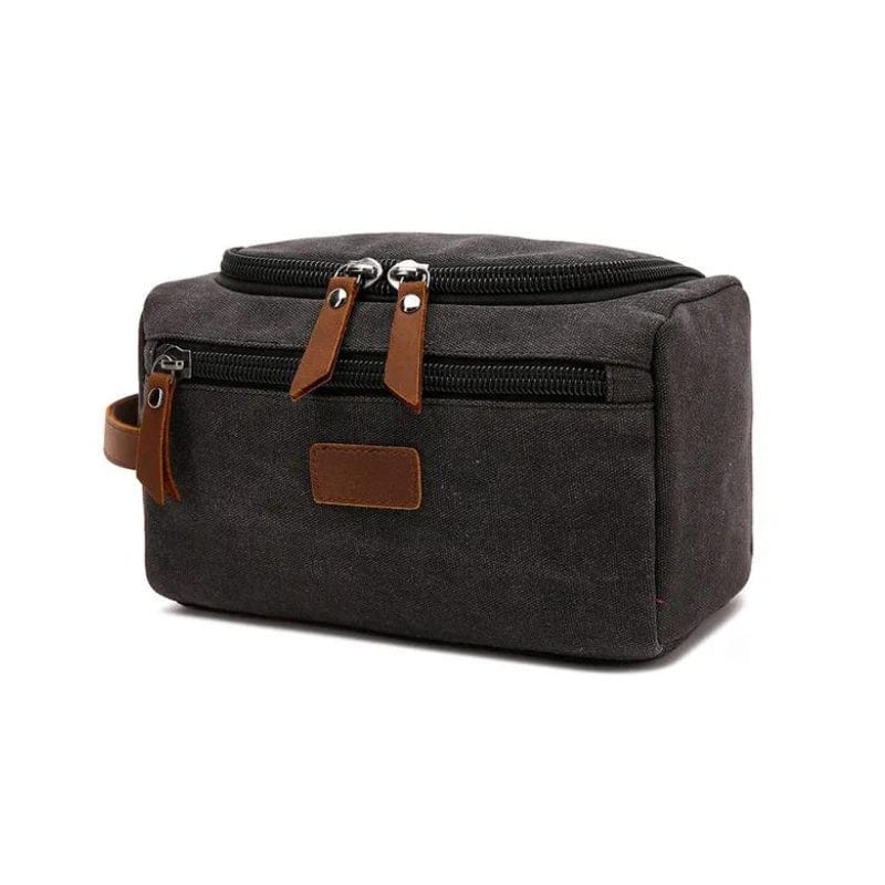 Noir Grande Trousse de Toilette pour Homme Univers du Voyage
