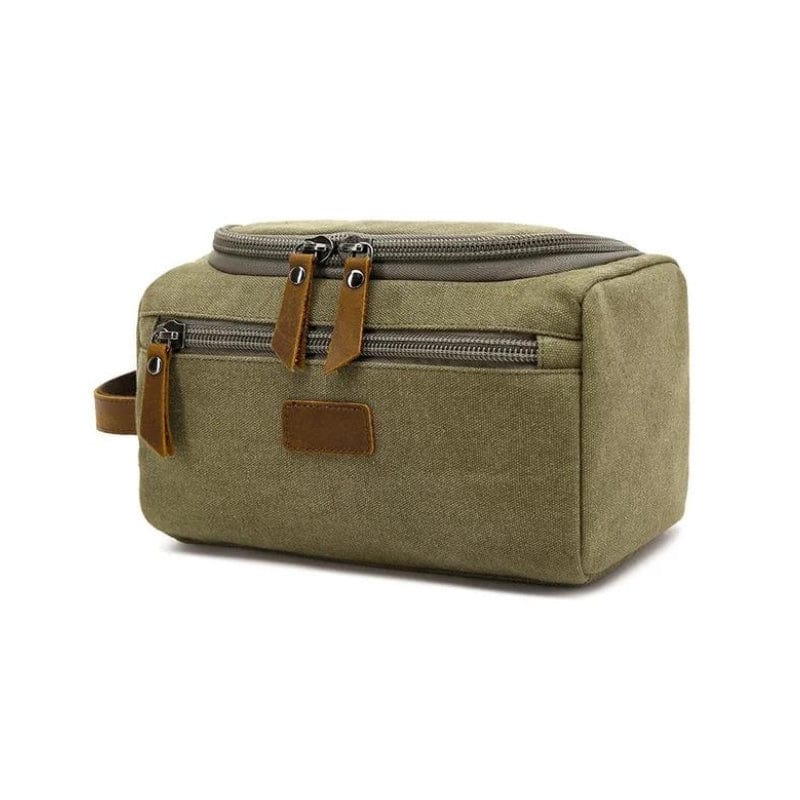 Vert Grande Trousse de Toilette pour Homme Univers du Voyage