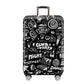Noir Motif Boom Party / S Housse De Protection Pour Valises Univers du Voyage